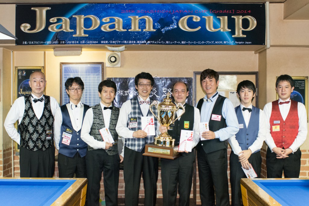 2014 JAPAN CUP [写真提供：carom seminar様]